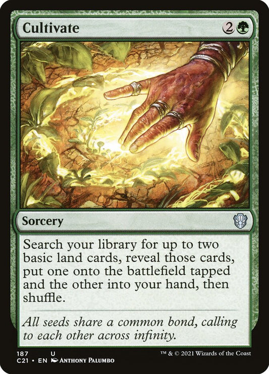 MTG Card Title: Cultivate C21/187