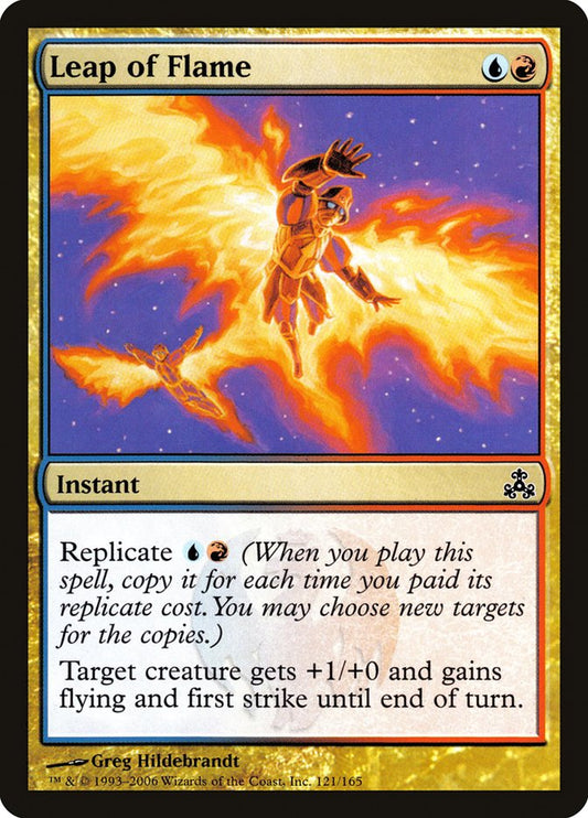MTG Card Title: Leap of Flame GPT/121