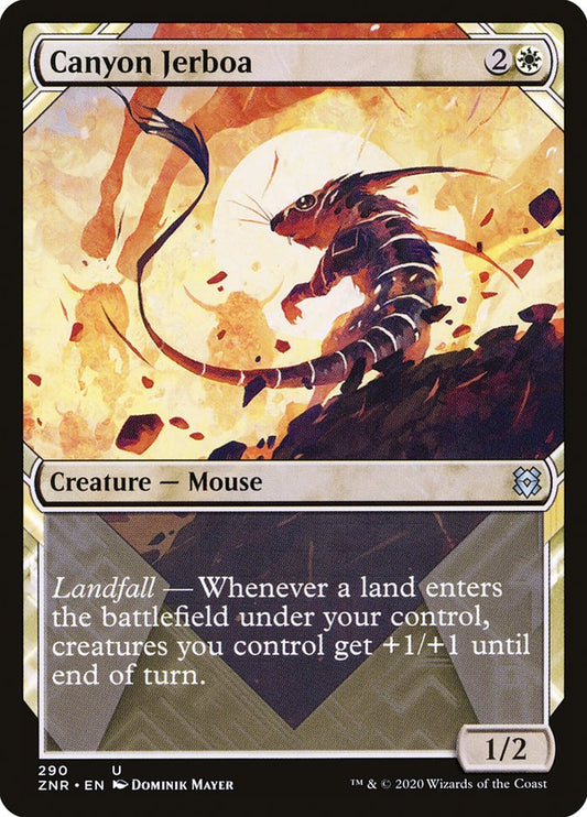 MTG Card Title: Canyon Jerboa ZNR/290