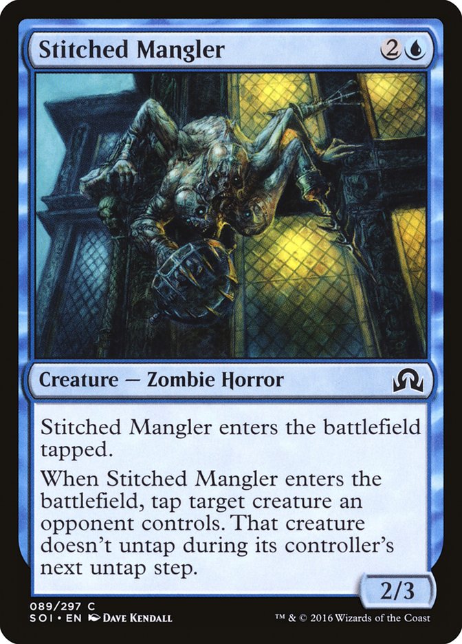 MTG Card Title: Stitched Mangler SOI/89