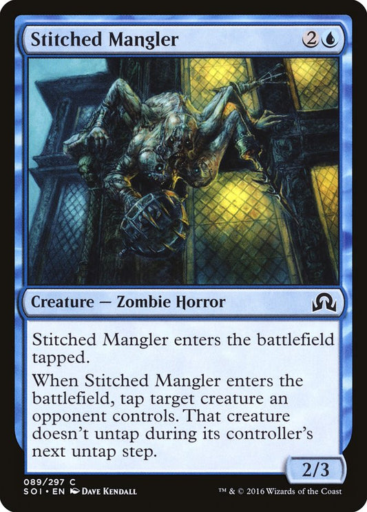 MTG Card Title: Stitched Mangler SOI/89