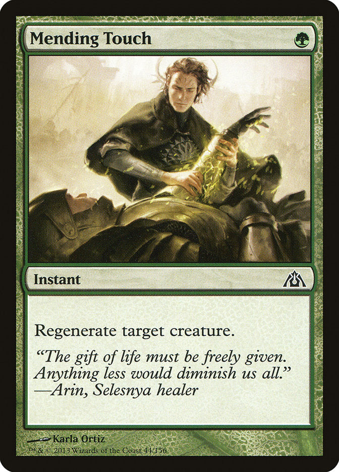 MTG Card Title: Mending Touch DGM/44