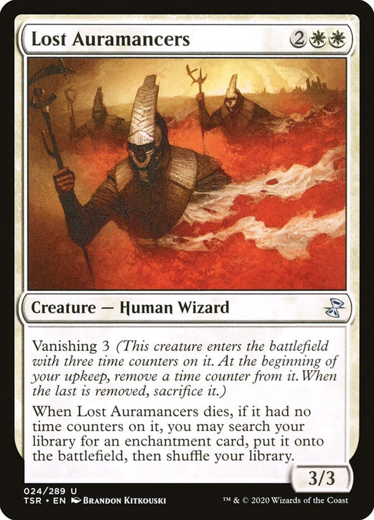 MTG Card Title: Lost Auramancers TSR/24