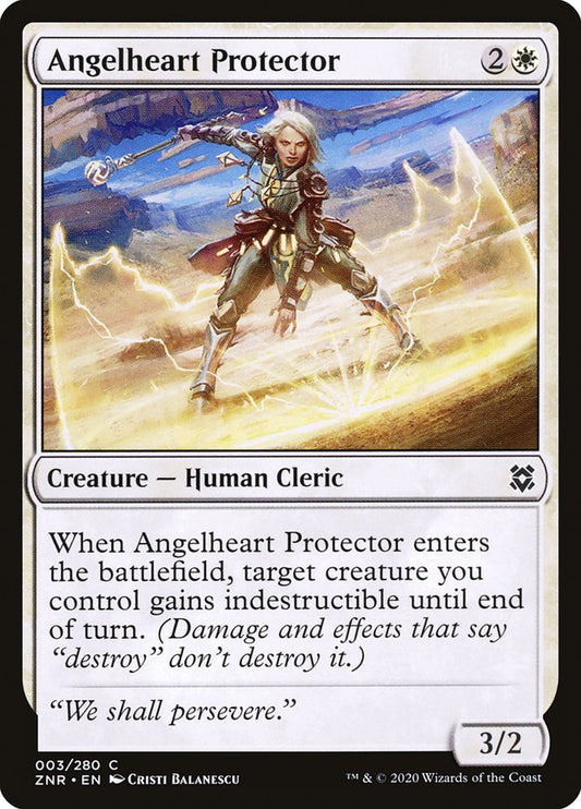 MTG Card Title: Angelheart Protector ZNR/3