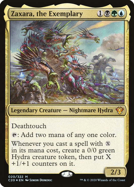 MTG Card Title: Zaxara, the Exemplary C20/20