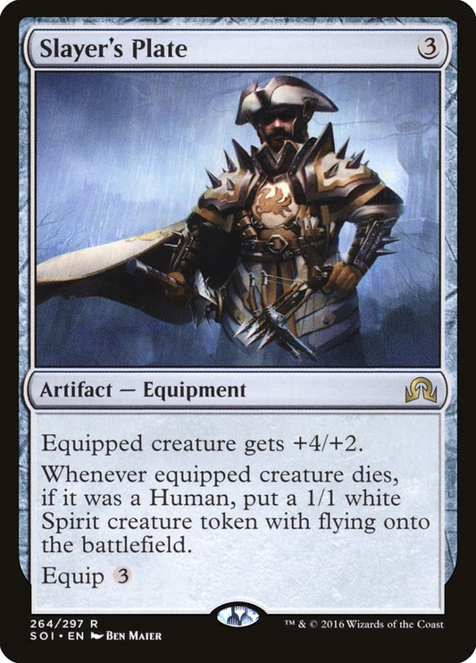 MTG Card Title: Slayer's Plate SOI/264