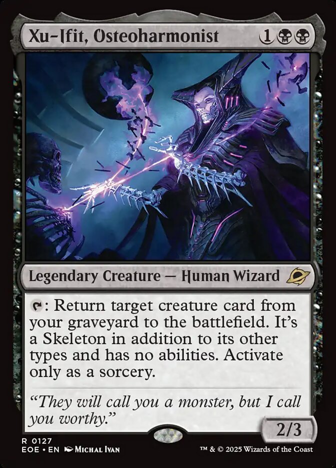 MTG Card Title: Xu-Ifit, Osteoharmonist EOE/127