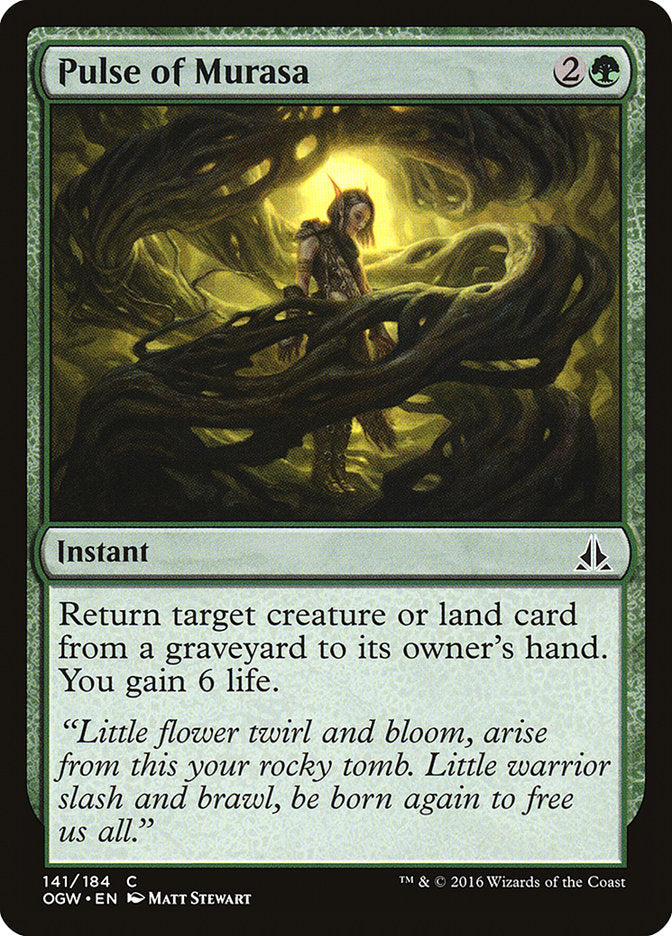MTG Card Title: Pulse of Murasa OGW/141