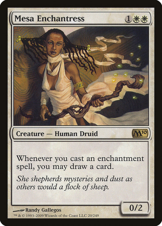 MTG Card Title: Mesa Enchantress M10/20