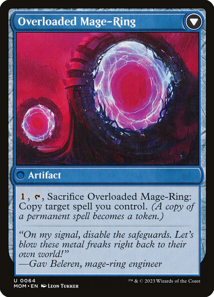 Invasion of Vryn // Overloaded Mage-Ring MOM/64