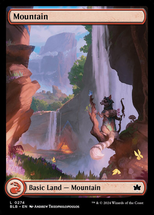 MTG Card Title: Mountain BLB/274