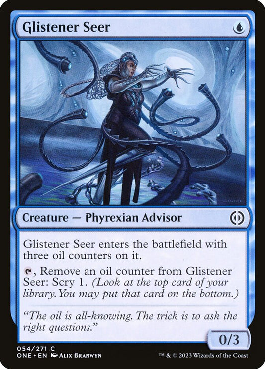 MTG Card Title: Glistener Seer ONE/54