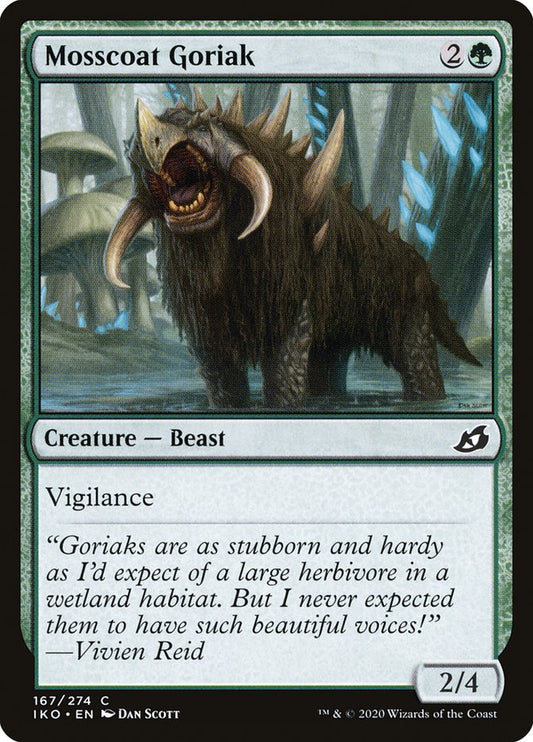 MTG Card Title: Mosscoat Goriak IKO/167