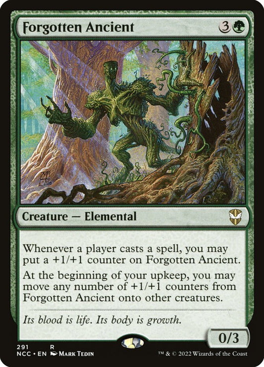 MTG Card Title: Forgotten Ancient NCC/291