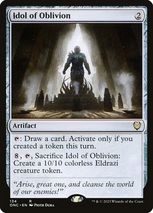 MTG Card Title: Idol of Oblivion ONC/134