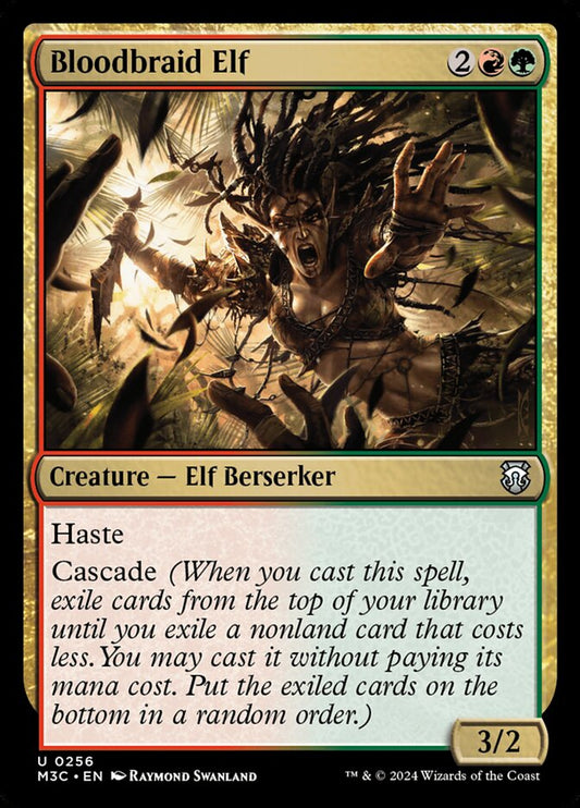 MTG Card Title: Bloodbraid Elf M3C/256