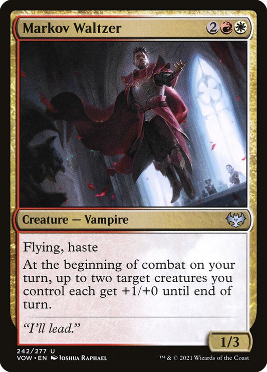 MTG Card Title: Markov Waltzer VOW/242