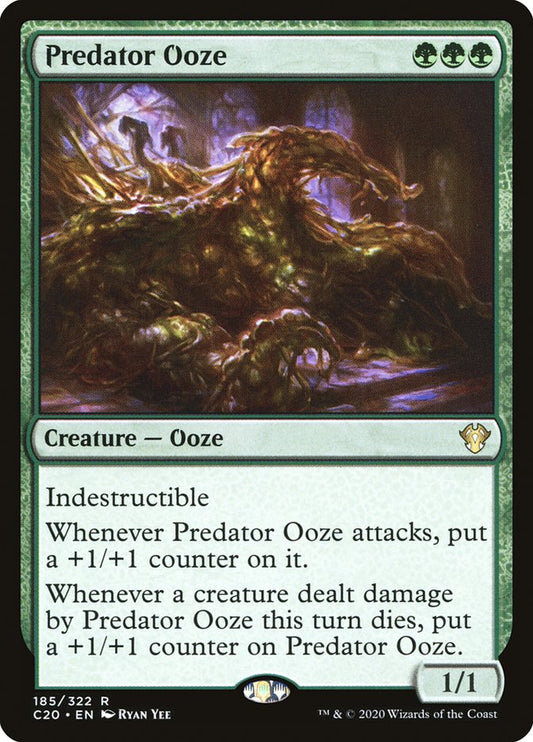 MTG Card Title: Predator Ooze C20/185