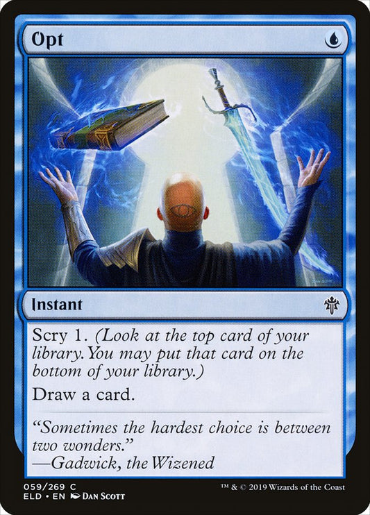 MTG Card Title: Opt ELD/59