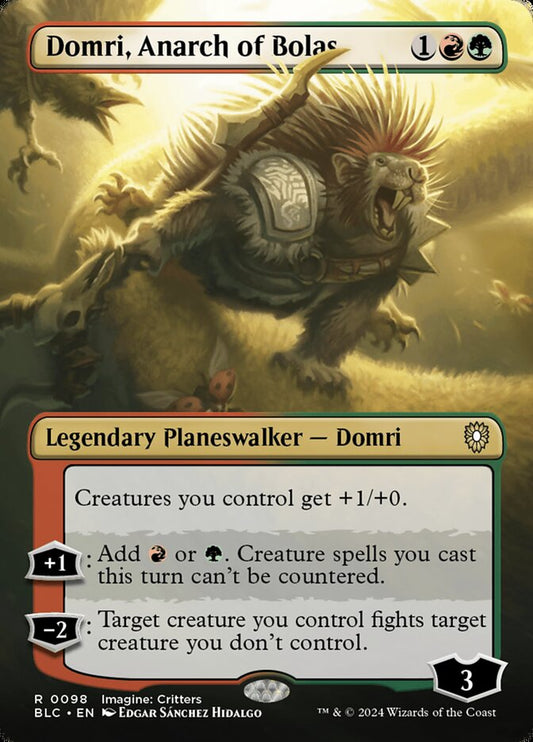 MTG Card Title: Domri, Anarch of Bolas BLC/98