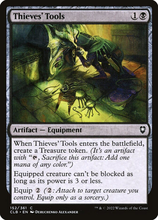 MTG Card Title: Thieves' Tools CLB/152