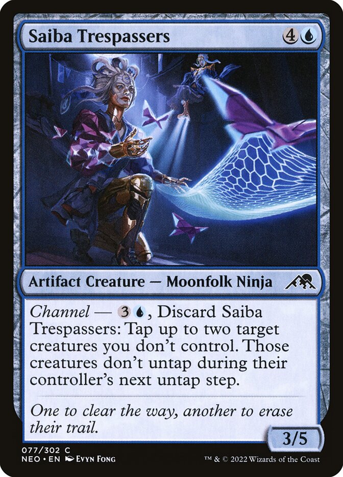 MTG Card Title: Saiba Trespassers NEO/77