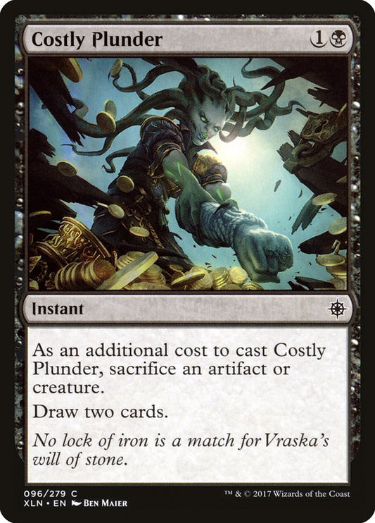 MTG Card Title: Costly Plunder XLN/96