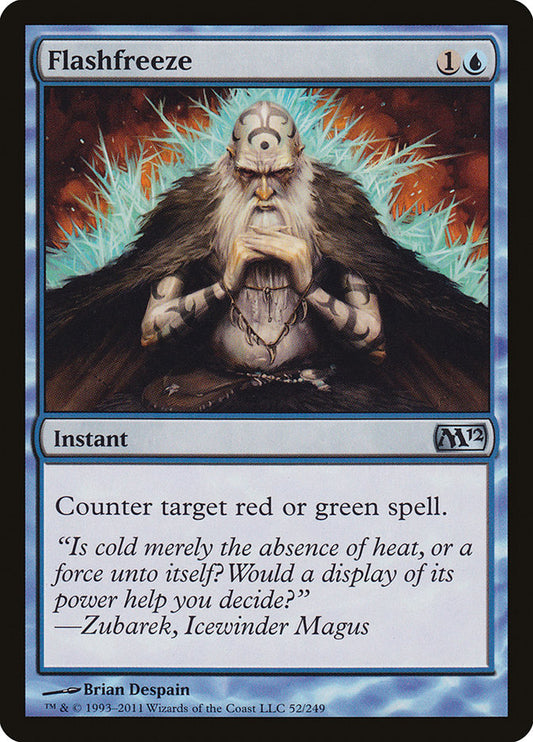 MTG Card Title: Flashfreeze M12/52