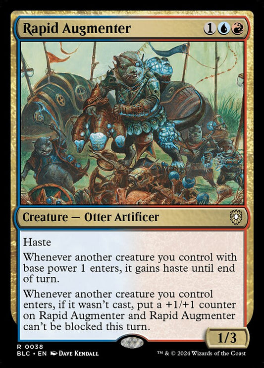 MTG Card Title: Rapid Augmenter BLC/38
