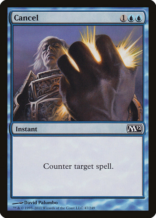 MTG Card Title: Cancel M12/47