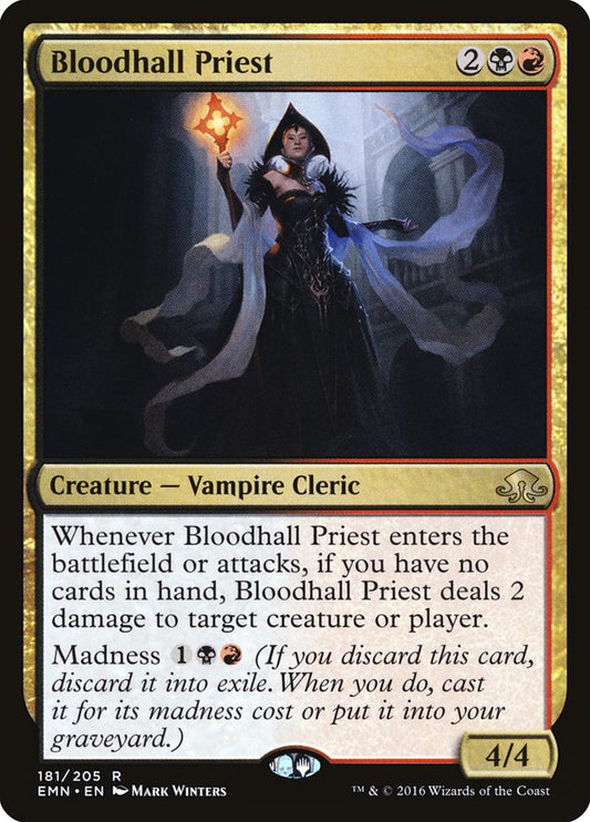 MTG Card Title: Bloodhall Priest EMN/181
