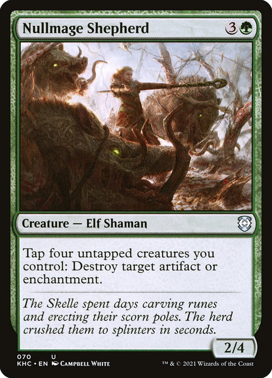 MTG Card Title: Nullmage Shepherd KHC/70