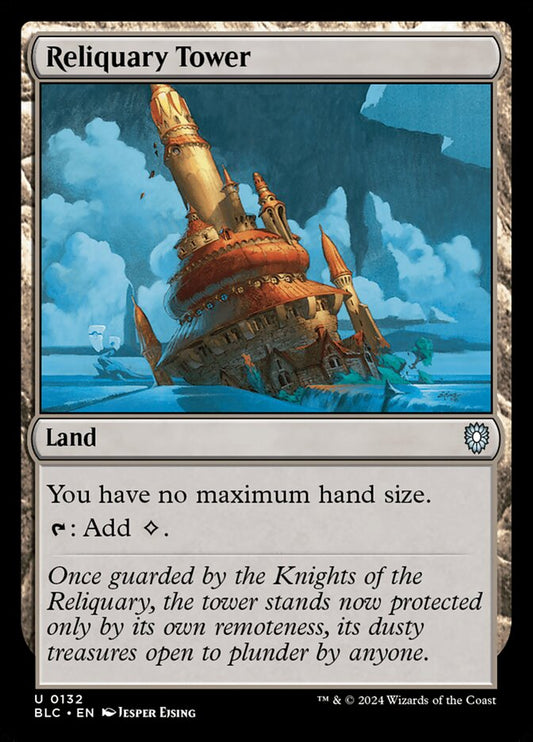 MTG Card Title: Reliquary Tower BLC/132