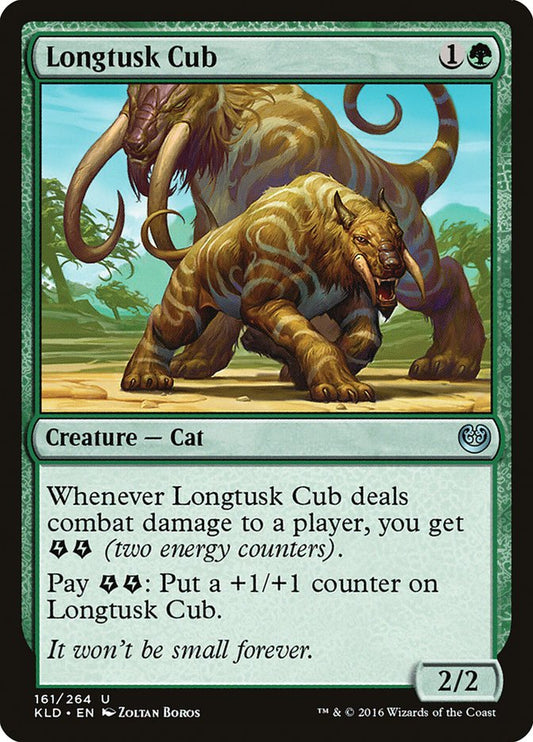 MTG Card Title: Longtusk Cub KLD/161