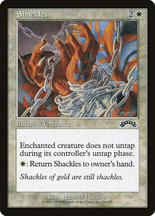 MTG Card Title: Shackles EXO/18