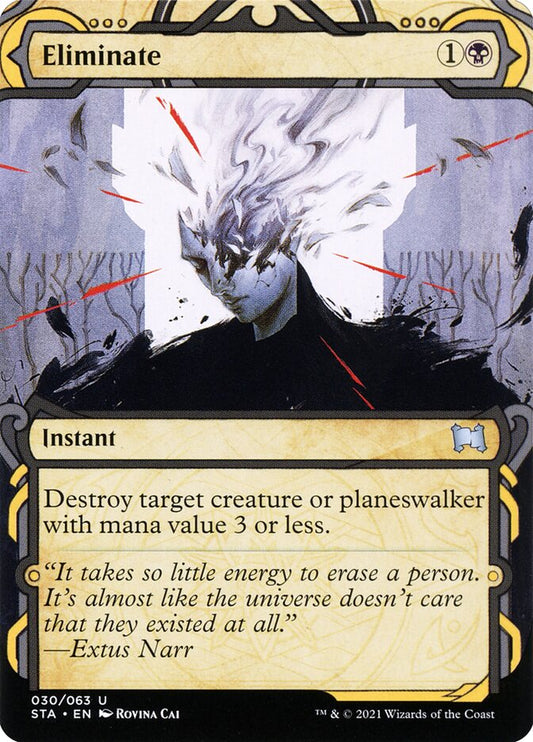 MTG Card Title: Eliminate STA/30