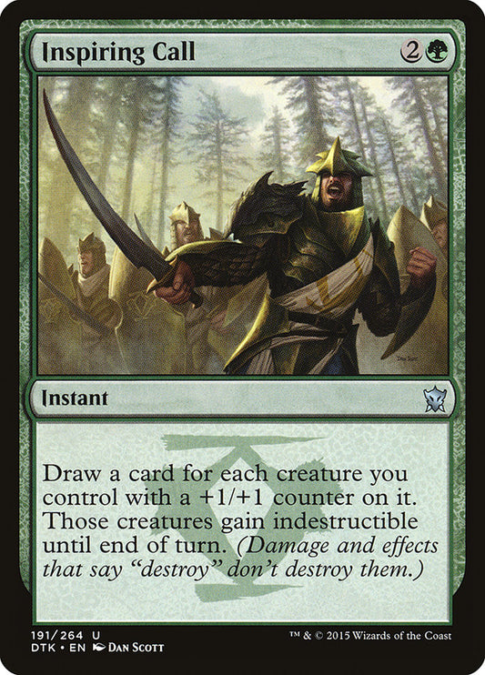 MTG Card Title: Inspiring Call DTK/191