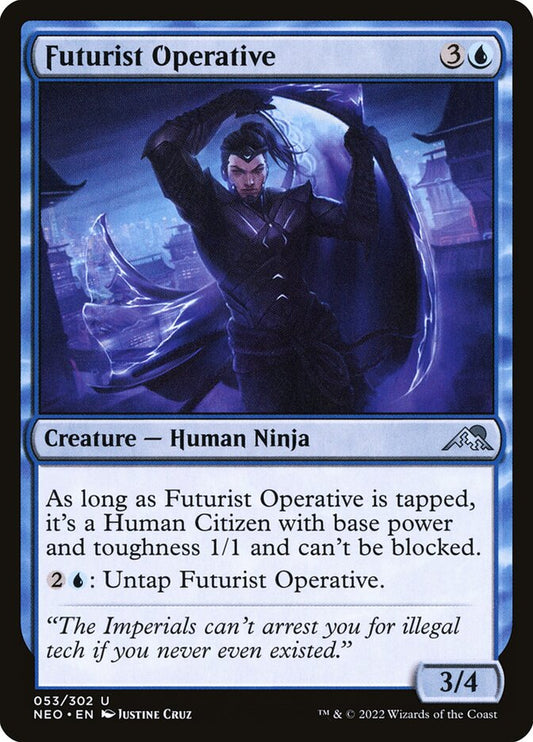 MTG Card Title: Futurist Operative NEO/53