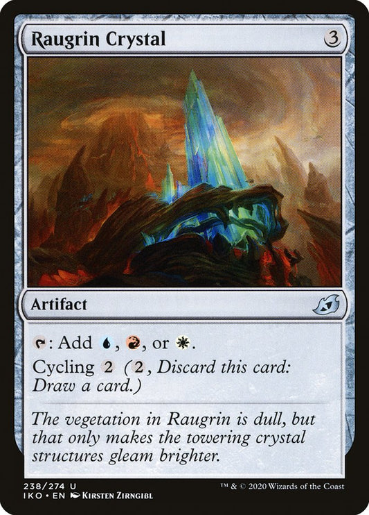 MTG Card Title: Raugrin Crystal IKO/238