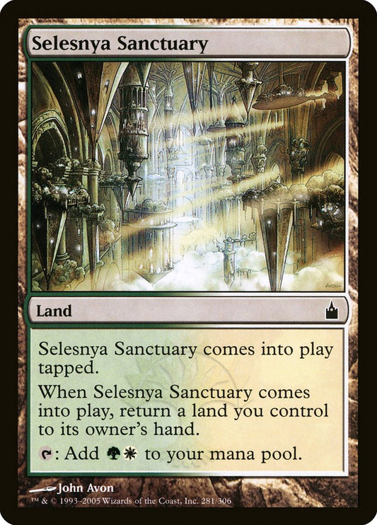 MTG Card Title: Selesnya Sanctuary RAV/281