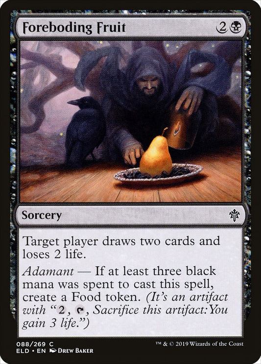 MTG Card Title: Foreboding Fruit ELD/88