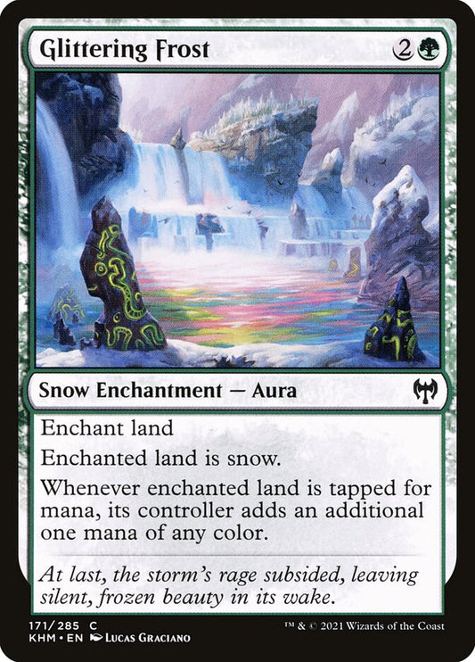 MTG Card Title: Glittering Frost KHM/171