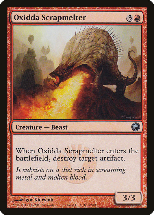 MTG Card Title: Oxidda Scrapmelter SOM/101