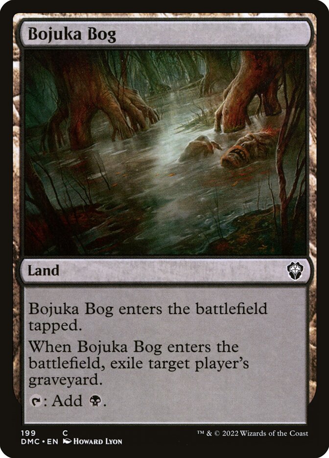 MTG Card Title: Bojuka Bog DMC/199