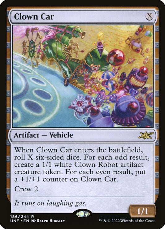 MTG Card Title: Clown Car UNF/186
