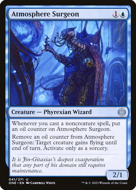 MTG Card Title: Atmosphere Surgeon ONE/41