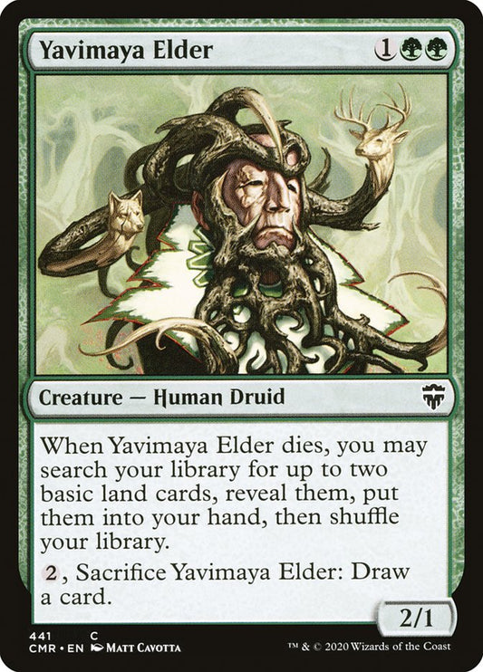 MTG Card Title: Yavimaya Elder CMR/441