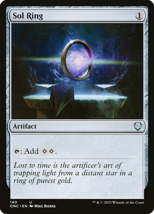 MTG Card Title: Sol Ring ONC/140