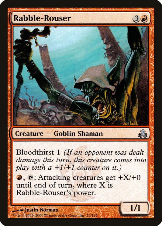 MTG Card Title: Rabble-Rouser GPT/73