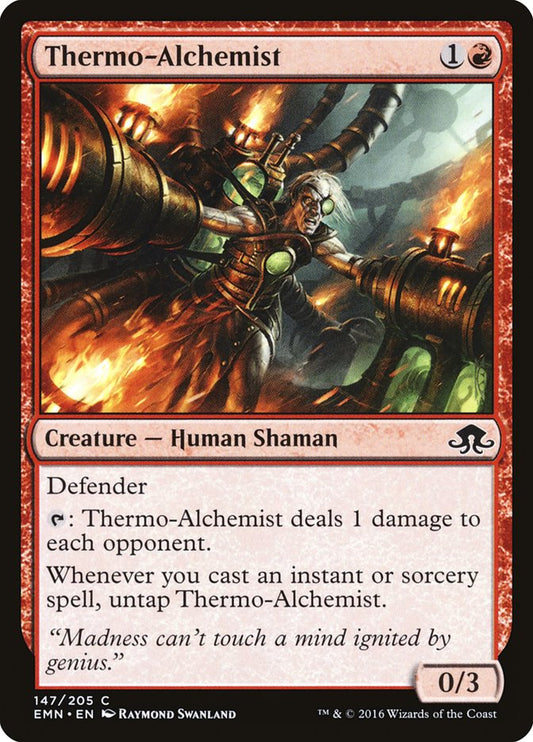 MTG Card Title: Thermo-Alchemist EMN/147
